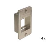 Delock Keystone Mounting for enclosures 4 pieces