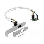 Delock Mini PCIe I/O PCIe half size 1 x Gigabit LAN Low Profile