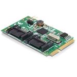 Delock MiniPCIe I/O PCIe full size 2 x SATA 6 Gb/s