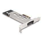 Delock mobilní rámeček na M.2 (PCIe) SSD s interní PCIe kartou, Low Profile