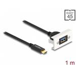 Delock Modul Easy 45 USB 10Gbps z USB-C na USB-A, 1m