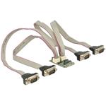 Delock Module MiniPCIe I/O PCIe full size 4 x Serial RS-232 with Voltage supply