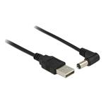 Delock napájecí kabel USB > DC 5.5 x 2.1 mm samec 90° 1.5 m