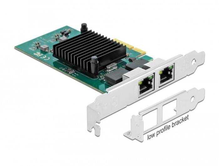 Delock PCI Express Karta > 2 x Gigabit LAN