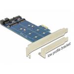 Delock PCI Express Karta > 2 x interní M.2 NGFF + low profile