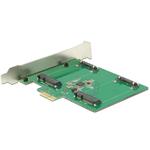 Delock redukce PCI Express Card -> 2x mSATA