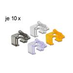 Delock RJ45 opravný klip Set 2