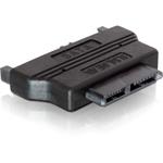 DeLock SATA Adapter, Slimline SATA13pin F - SATA22pin M