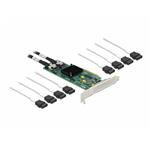 Delock SATA řadič, 2x SFF-8087 (8x SATA), PCIe-x8