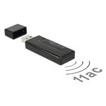 Delock USB 3.0 dvoupásmový Wi-Fi ac adaptér, 867Mbps