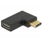 Delock USB 3.1 adaptér lomený do strany, USB-C -> USB-C