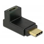 Delock USB 3.1 adaptér lomený svisle, USB-C -> USB-C