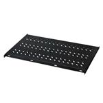 Digitus 19" pevná police pro 100cm rack 483x745x30 černá, nosn.50kg