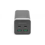 Digitus 4portový nabíjecí adaptér USB, 150W GaN 150W, 2x USB-C, 2x USB-A, PD3.0