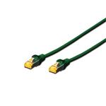 Digitus CAT 6A S-FTP patch kabel, měď, AWG 26/7, 1m, zelený