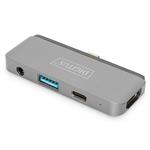 DIGITUS mobilní USB-C dokovací stanice, HDMI, USB