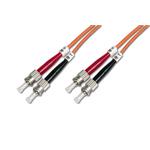 Digitus optický patch kabel, ST - ST, Multimode 50/125 µ, Duplex, 2m