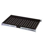 Digitus výsuvná police pro rack hl.1000mm, černá 483x720x50, 65 Kg