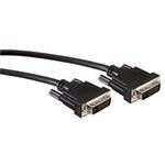 DVI kabel, DVI-D(M) - DVI-D(M), dual link, 1m