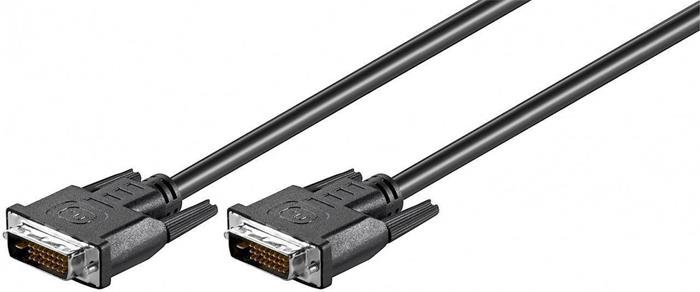 DVI propojovací kabel, dual link, 0.5m