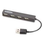Ednet USB 2.0 Hub, 4 porty, Plug & Play