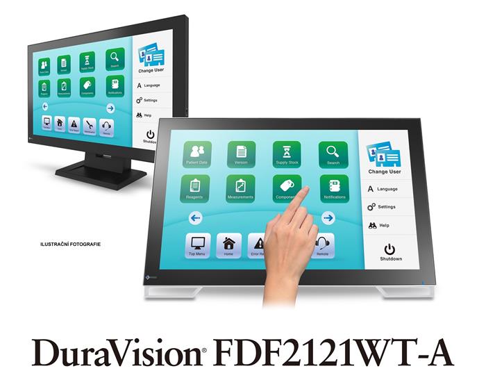 EIZO FDF2121-WT, 21" VA, 1920x1080@60Hz, USB,SAW,10TP, audio