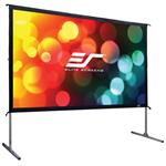 ELITE SCREENS plátno mobilní outdoor stativ 135" (342,9 cm)/ 16:9/ 168,1 x 299 cm/ hliníkový/ přední a zadní projekce