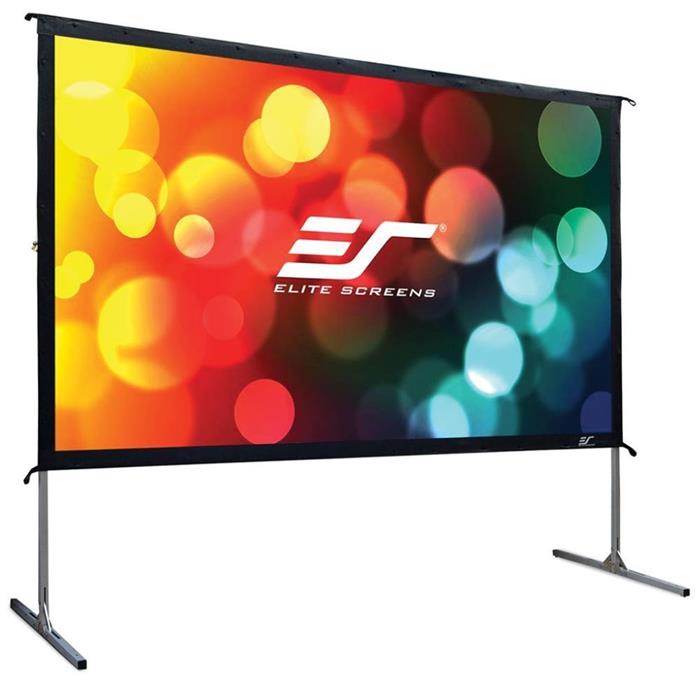 ELITE SCREENS plátno mobilní outdoor stativ zadní projekce 100" (254 cm)/ 16:9/ 124,5 x 221,5 cm/ Gain 1,1/ WraithVeil