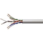 Emos UTP kabel CAT 5e PVC Basic, měď (Cu), AWG24, šedý, 305m, box
