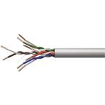 Emos UTP kabel CAT 5e PVC, CCA (hliník/měď), AWG24, šedý, 305m, box