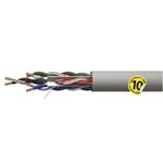 Emos UTP kabel CAT 6 PVC, měď (Cu), AWG23, šedý, 305m, box