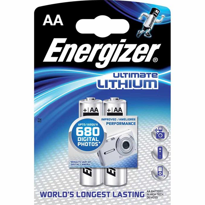 Energizer Ultimate Lithium FR6 2BP AA