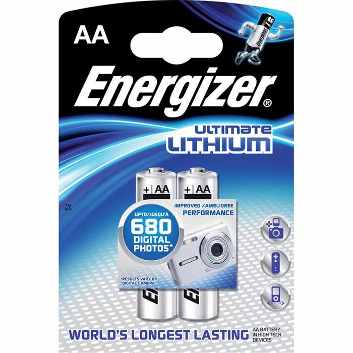 Energizer Ultimate Lithium FR6 2BP AA