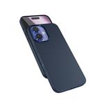 Epico Mag+ kožený kryt iPhone 16 Plus - modrá