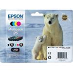 EPSON ink čer+bar CLARIA Premium 26 - multipack (CMYK)