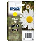 Epson inkoustová náplň/ T1804/ Singlepack 18 Claria Home Ink/ Žlutá