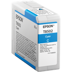 Epson Singlepack Photo Cyan T8502 UltraChrome HD ink 80ml