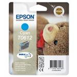 Epson T0612, azurová inkoustová cartridge, 8ml