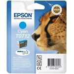 Epson T0712 azurová inkoustová cartridge, 5.5ml, C13T07124010