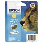 Epson T0714 žlutá inkoustová cartridge, 5.5ml, C13T07144010