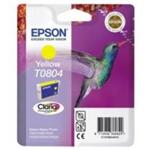 Epson T0804, žlutá cartridge, C13T08044010