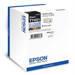 Epson T7431, černá inkoustová cartridge, 2500 stran