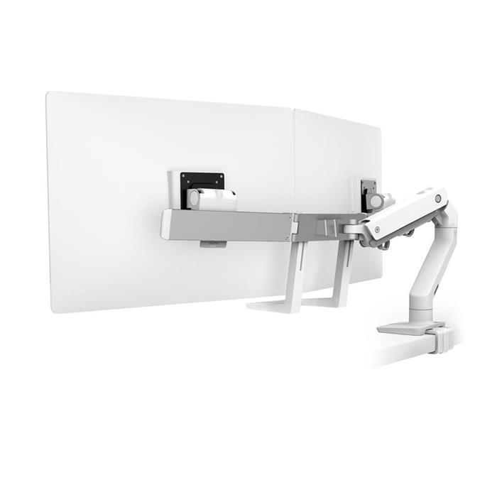 ERGOTRON HX Desk Dual Monitor Arm with Under Mount CClamp, stolní