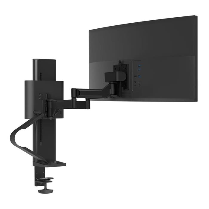 ERGOTRON TRACE Monitor Mount (white)Single Monitor Mount držák na stůl flexibilní max 38" černá