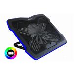 EVOLVEO Ania 6 RGB, chladicí podstavec pro 10" až 17" notebook