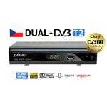 EVOLVEO Gamma T2, dvoutunerový DVB-T2 set-top-box s funkcí rekordéru