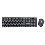EVOLVEO WK-142, bezdrátový set klávesnice a myši , USB, CZ, černý