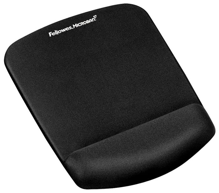 FELLOWES podložka pod myš a zápěstí PlushTouch černá