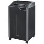 FELLOWES skartovač 425 i/ přímý řez 5,8 mm/ objem koše 114 l/ stupeň utajení typ 1 - vyhrazené/ černý