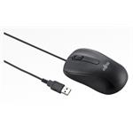 Fujitsu myš M520 BLACK, 1000 dpi, USB